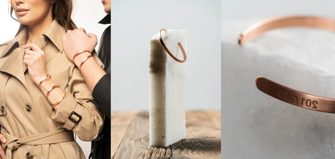 Kampania Aby MIEDŹ zdrowie: kolekcja miedzianych bransoletek  od Polska Miedź S.A.