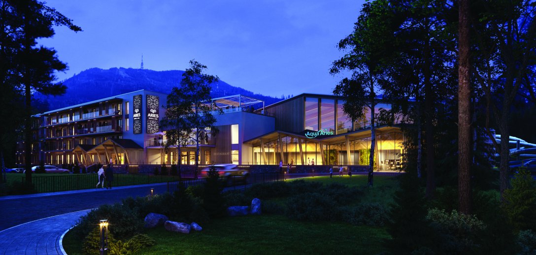 Inwestuj i wypoczywaj w luksusowym hotelu Aries Residence  SPA w Szczyrku