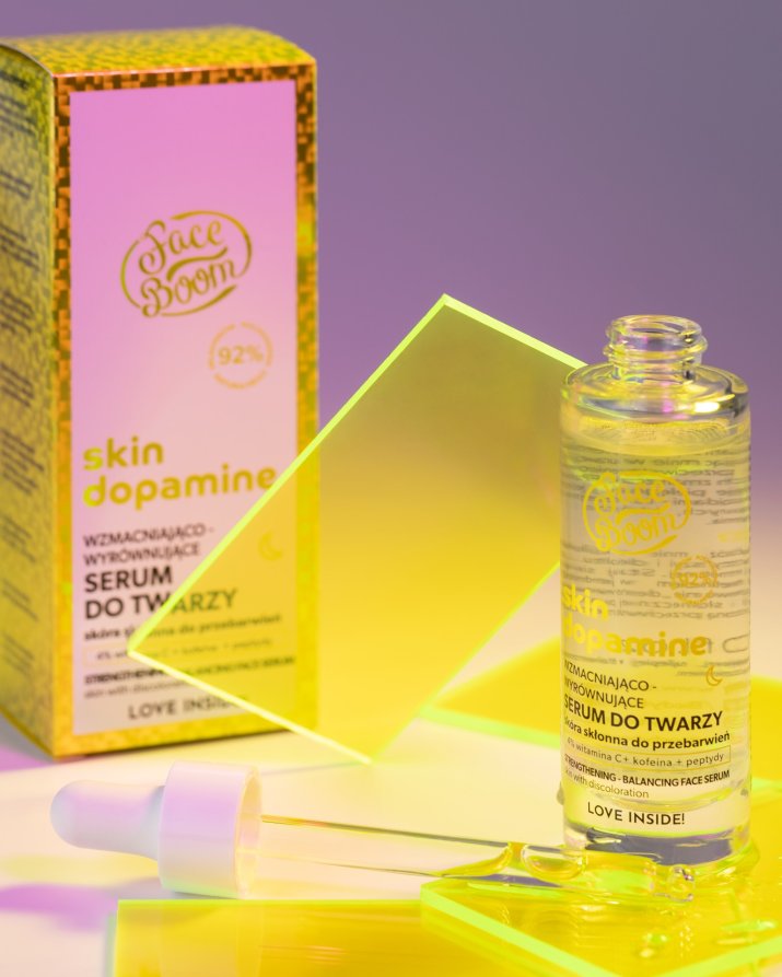 FaceBoom Skin Dopamine Wzmacniająco-wyrównające serum do twarzy 1