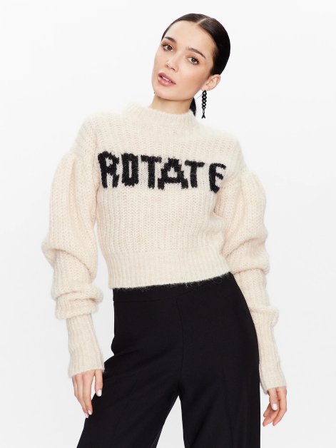 1379-rotate-sweter-knit-puff-sleeve-rt2287-ecru-regular-fit