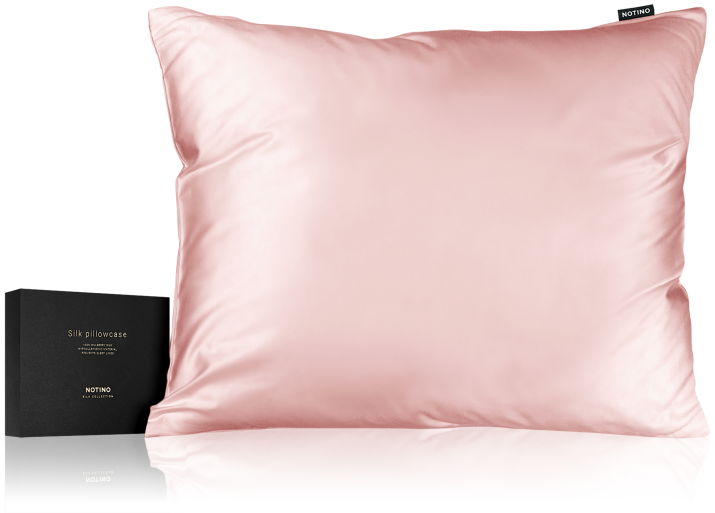 Notino Silk Collection Pillowcase pink 50x60 cm a box