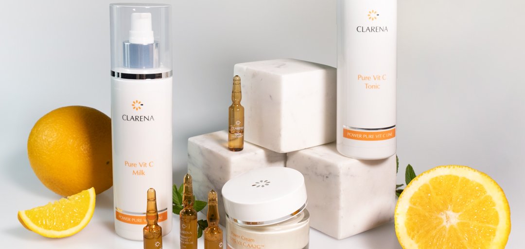 Odkryj tajemnicę pięknej skóry z aktywną witaminą C w kosmetykach Clarena