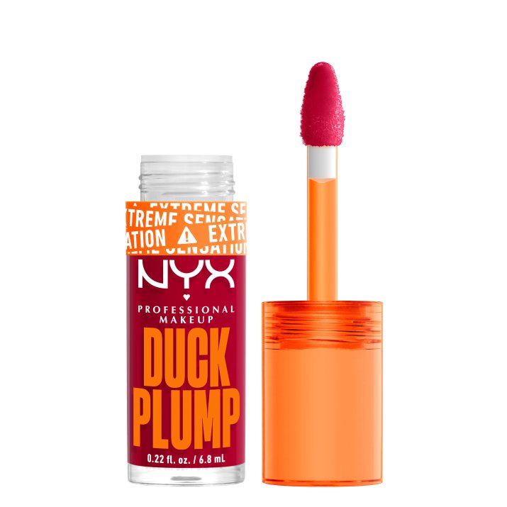 NYX-PMU-Makeup-Lip-LIP-GLOSS-DUCK-PLUMP-LIP-LACQUER-DPLL14-HALL-OF-FLAME-0800897250430-Open