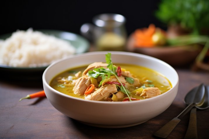 zupa curry z kurczakiem
