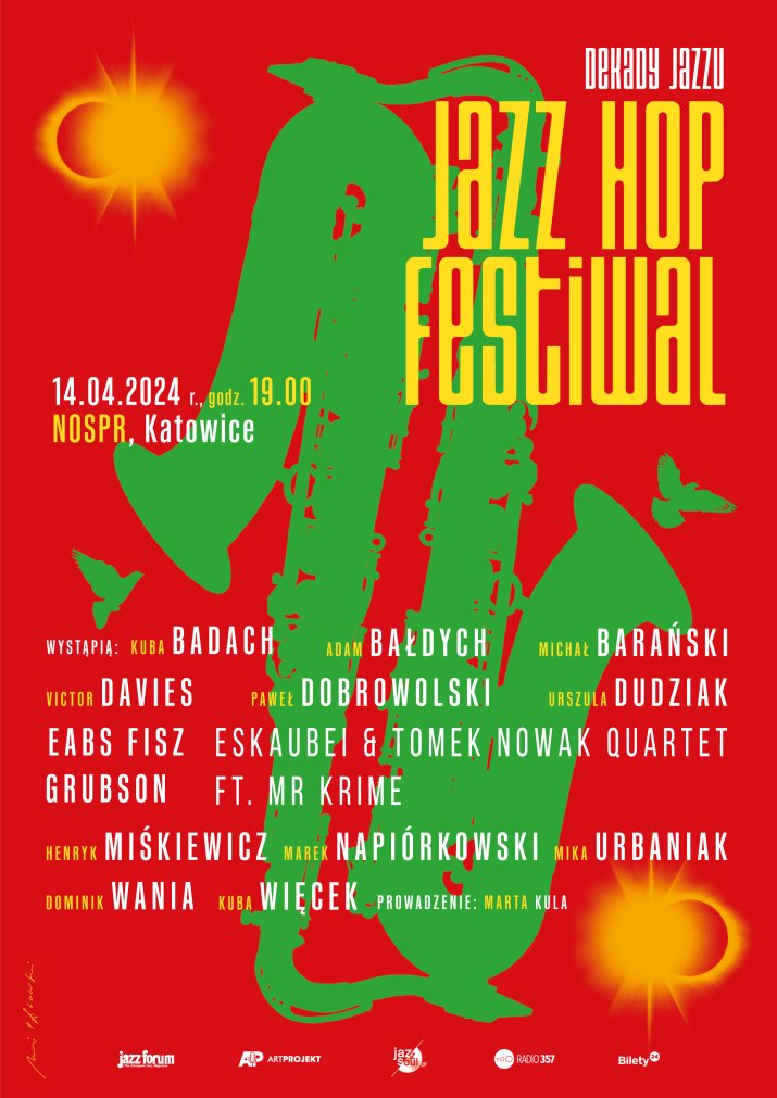 plakat Jazz Hop Festiwal