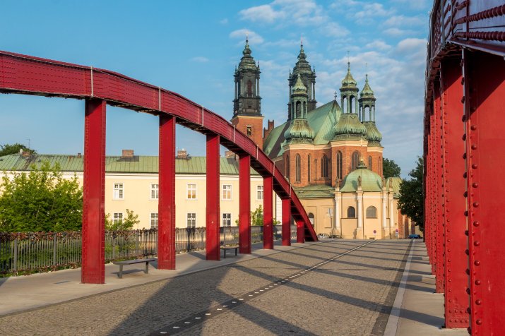 Most Jordana na Ostrowie Tumskim w Poznaniu
