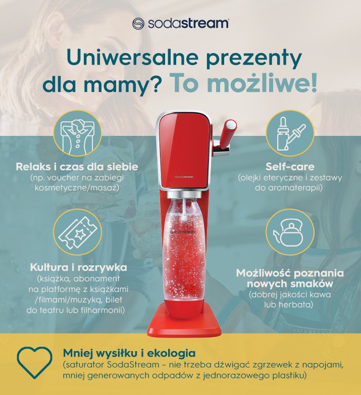 Uniwersalne prezenty dla mamy? To możliwe! - infografika