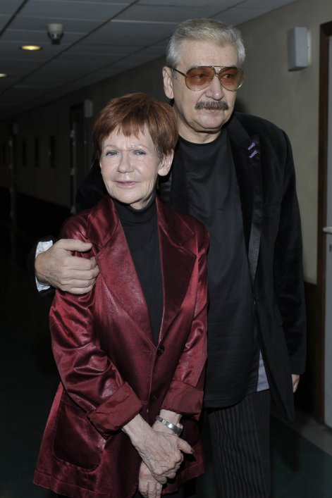 Wojciech Karolak i Maria Czubaszek