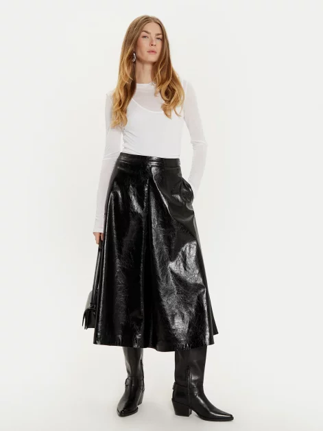 229,99 sisley zalando sisley-spodnica-z-imitacji-skory-4xaul002e-czarny-regular-fit-0000304295195