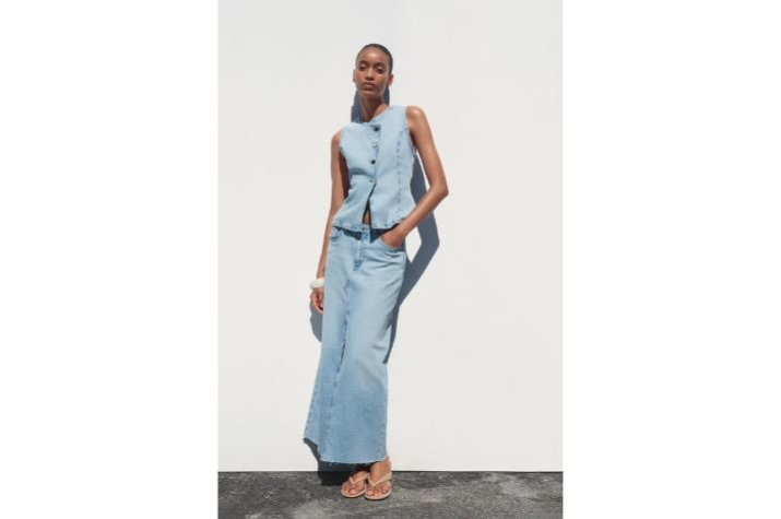 Spódnica-jeansowa-maxi-Zara