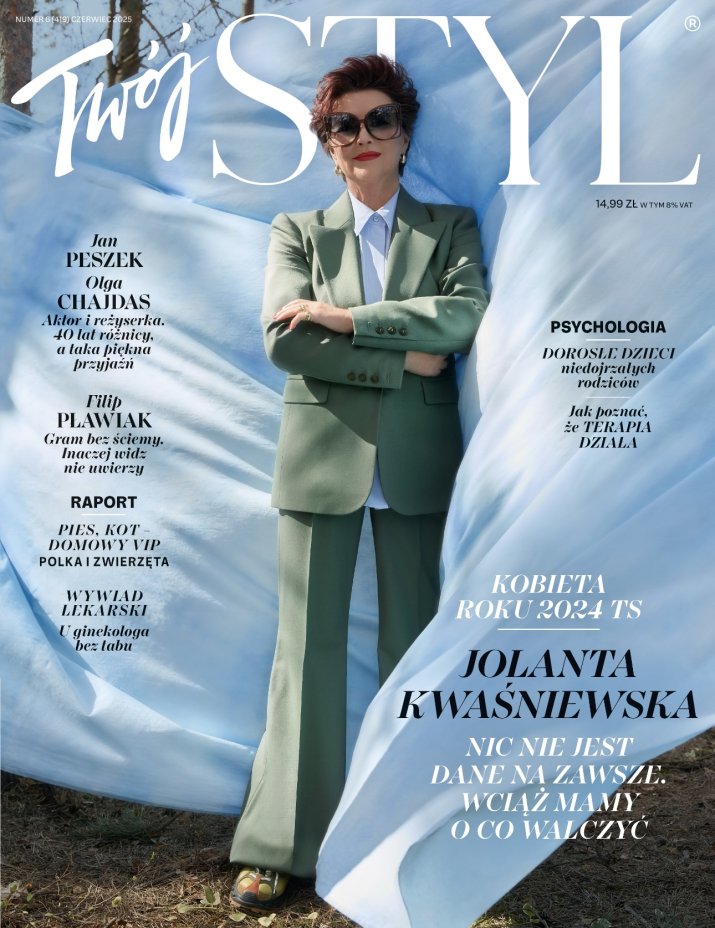 Jolanta Kwaśniewska Kobietą Roku 2024 Twojego Stylu! Czerwcowy numer magazynu już w sprzedaży