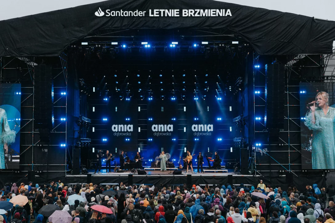 Emocje silniejsze niż deszcz. Wrocław wzruszył się razem z Santander Letnie Brzmienia
