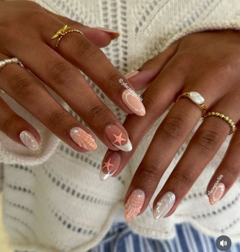 tropical nails modny manicure lato16