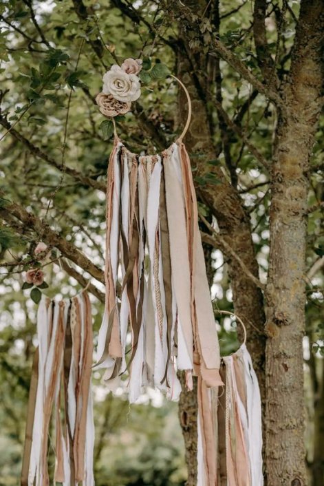 ceremonia w stylu boho