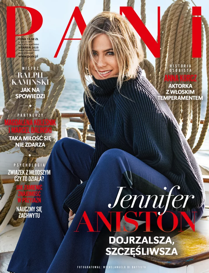 Jennifer Aniston w nowym numerze PANI: Nie chcę, by mnie oceniano