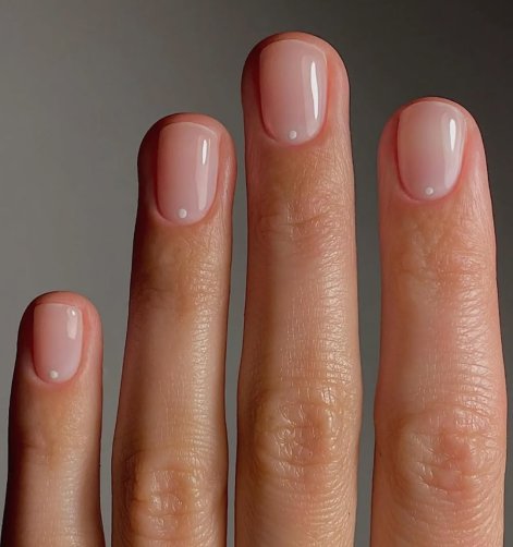 soap nails manicure