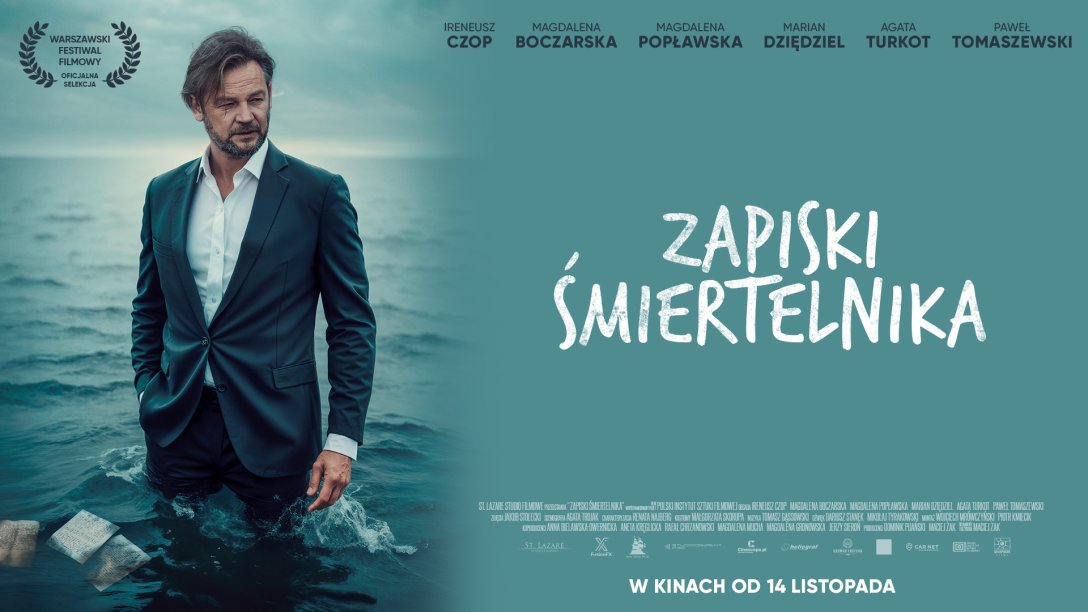 Niebanalna historia dojrzałego mężczyzny. Zapiski śmiertelnika z premierą na Warszawskim Festiwalu Filmowym