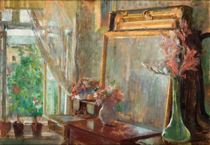 Olga Boznańska, Wnętrze, 1906, Muzeum Narodowe w Krakowie
