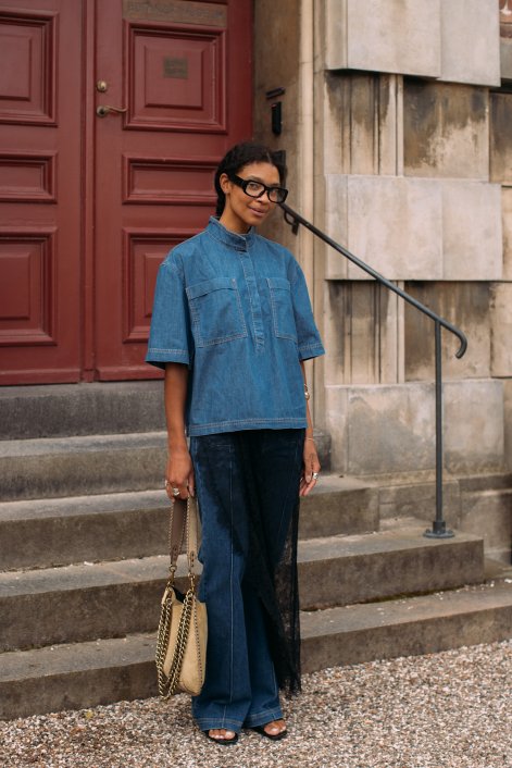 Total denim look - stylizacje na jesień i zimę 2025/26
