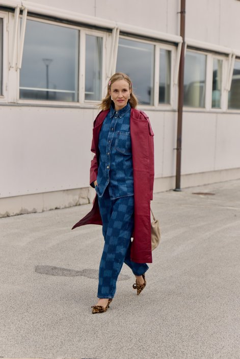 Total denim look - stylizacje na jesień i zimę 2025/26
