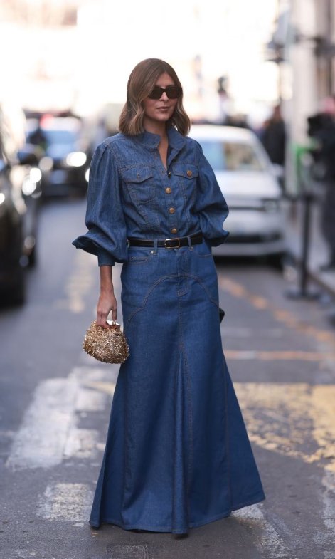 Total denim look - stylizacje na jesień i zimę 2025/26