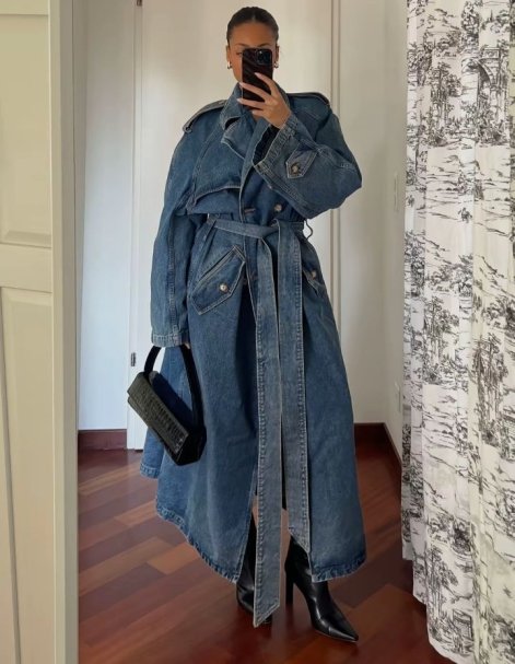 Total denim look - stylizacje na jesień i zimę 2025/26