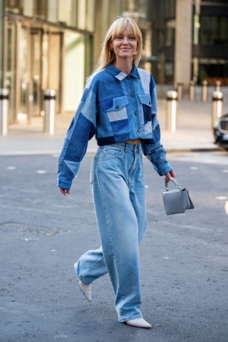 Total denim look - stylizacje na jesień i zimę 2025/26