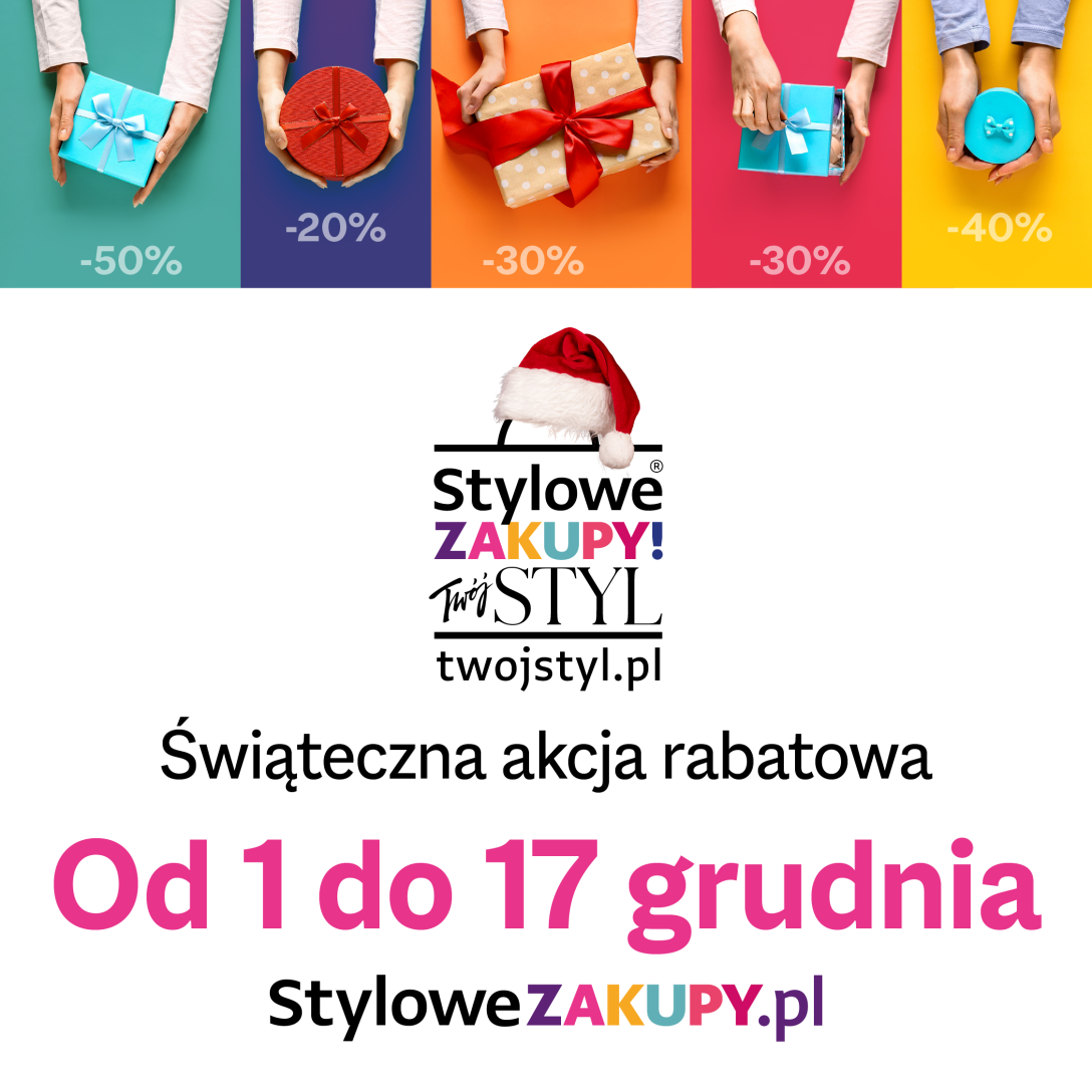 Stylowe Zakupy na Święta! Akcja Stylowe PREZENTY rusza 1 grudnia. Jak skorzystać z kodów rabatowych?