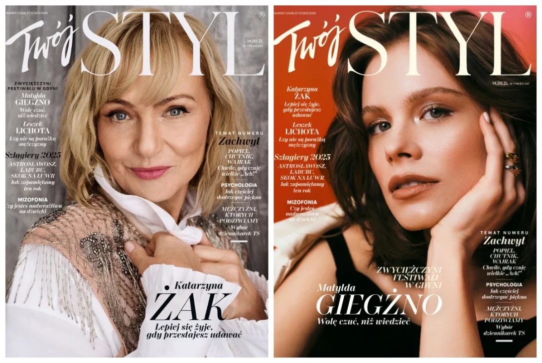 Styczniowy Twój Styl już jest. Katarzyna Żak i Matylda Giegżno bohaterkami okładek