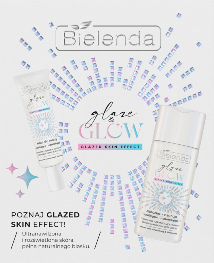 Zestaw prezentowy Bielenda z linii Glaze&Glow, cena ok. 56 zł (1)
