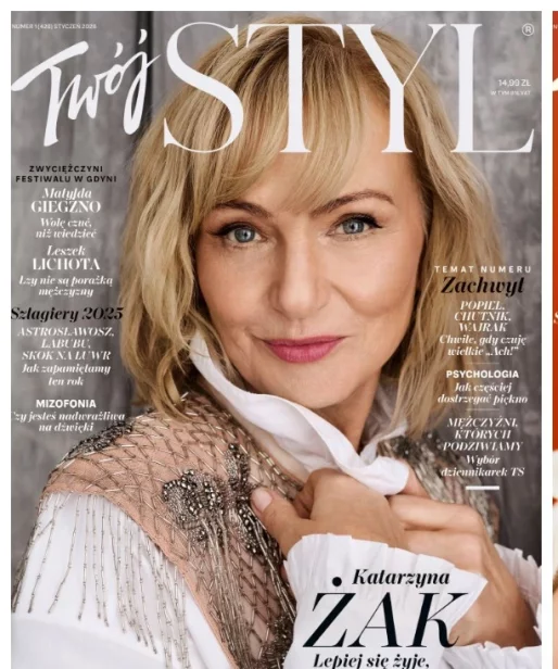 Styczniowy Twój Styl już jest. Katarzyna Żak inbsp;Matylda Giegżno bohaterkami okładek