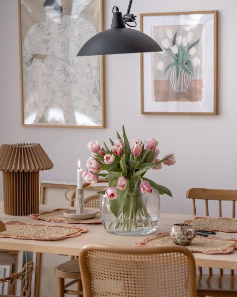 bukiety z tulipanów