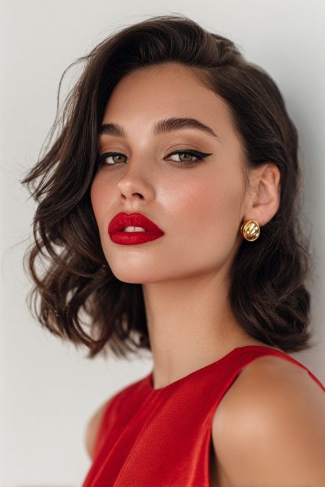 old hollywood bob fryzura 4