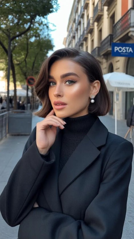 old hollywood bob fryzura 7