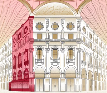 To najmodniejszy adres wnbsp;Mediolanie. Restaurację inbsp;centrum sportowych emocji odwiedzają gwiazdy