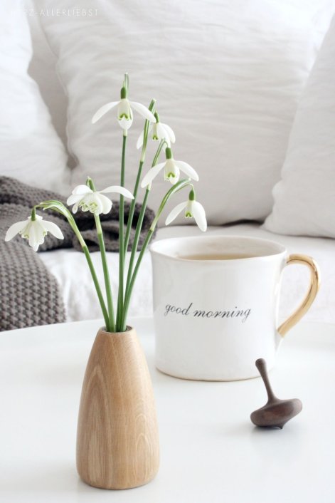 kwiatowe dekoracje z przebiśniegów 2