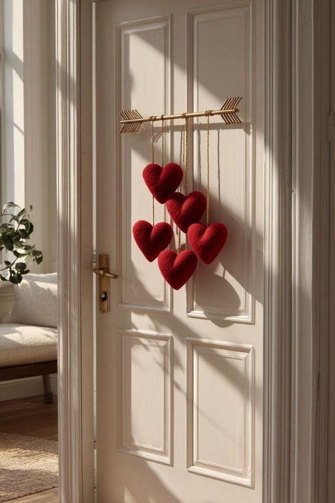 walentynkowe dekoracje sypialni 2