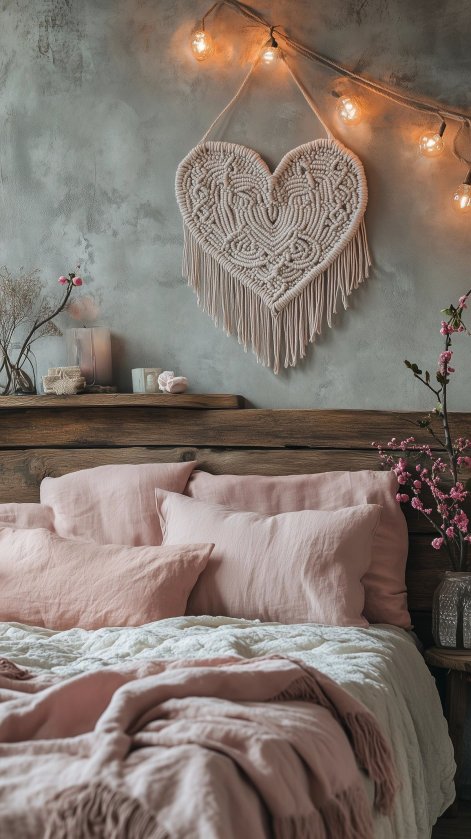 walentynkowe dekoracje sypialni 6