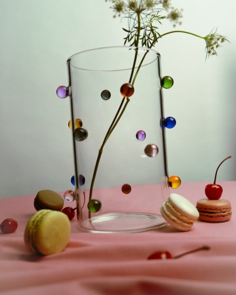 • TABLE THEATER • our Pomponette vase takes centre stage in this table theatre of treats • surro