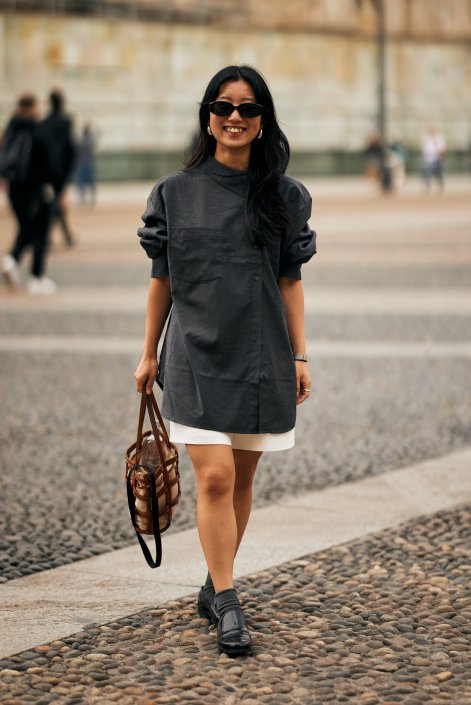 Mokasyny ze skarpetkami: jak stylowo nosić ten duet wiosną 2026 Milano str S25 1769