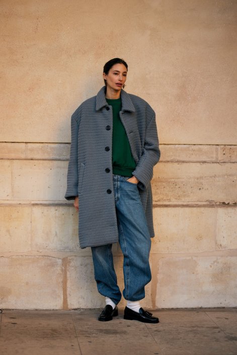 Mokasyny ze skarpetkami: jak stylowo nosić ten duet wiosną 2026 Paris str S26 3215