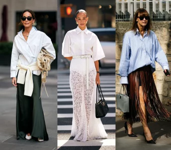 Wiosną koszula rządzi wnbsp;damskiej garderobie. 50 inspiracji odnbsp;klasyki ponbsp;modern chic