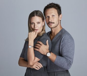 Znana aktorska para wnbsp;obiektywie Marcina Tyszki. Ceniona marka zegarków prezentuje nową kampanię