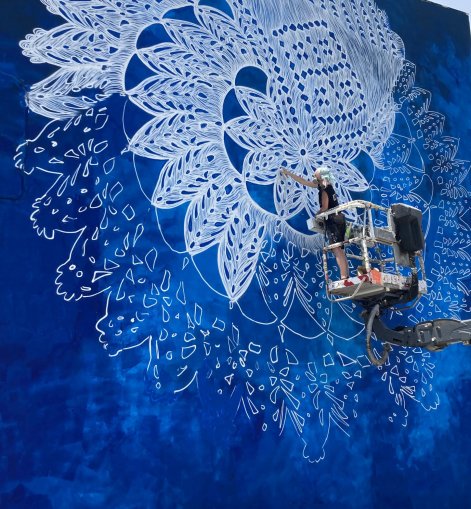 NeSpoon-koronkowe murale 1