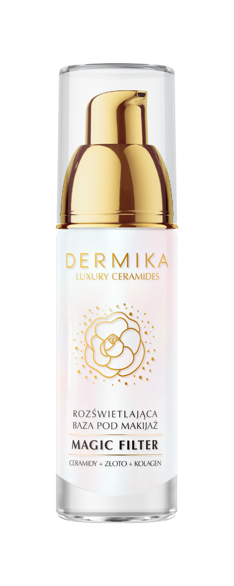 Rozświetlająca baza pod makijaż DERMIKA Luxury Ceramides (1)