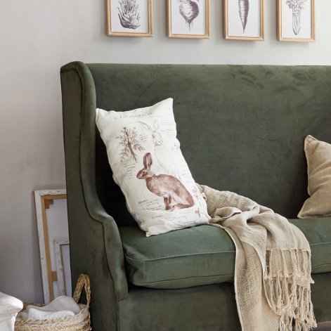 wielkanocne akcesoria poduszki z zającem 2