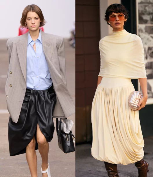 „Big skirt energy”: trend prosto znbsp;wybiegów definiuje casualowe looki nanbsp;wiosnę 2026