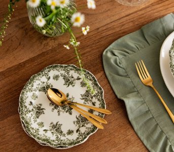 Od inspiracji naturą ponbsp;dekoracje wnbsp;stylu granny chic. 9 pomysłów nanbsp;wiosenny stół