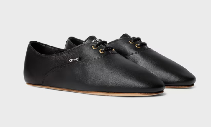 Celine Ballet Lace-up Shoes
