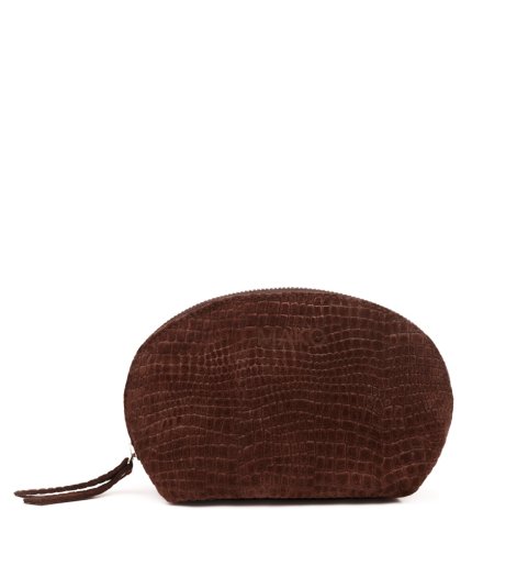 MAKO_Croc-Effect Suede Beauty Pouch_490zł